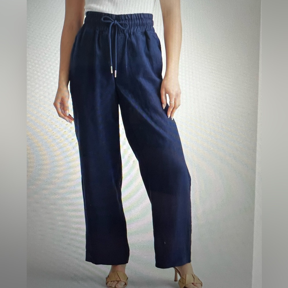 Quince 100% European Linen Wide Leg Pants